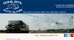 Desktop Screenshot of donriteautoglass.com